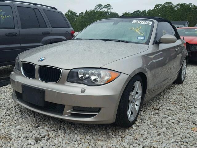 WBAUL73538VE88173 - 2008 BMW 128 I TAN photo 2