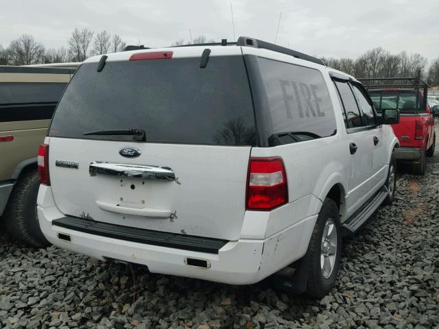 1FMFK165X9LA12886 - 2009 FORD EXPEDITION WHITE photo 4