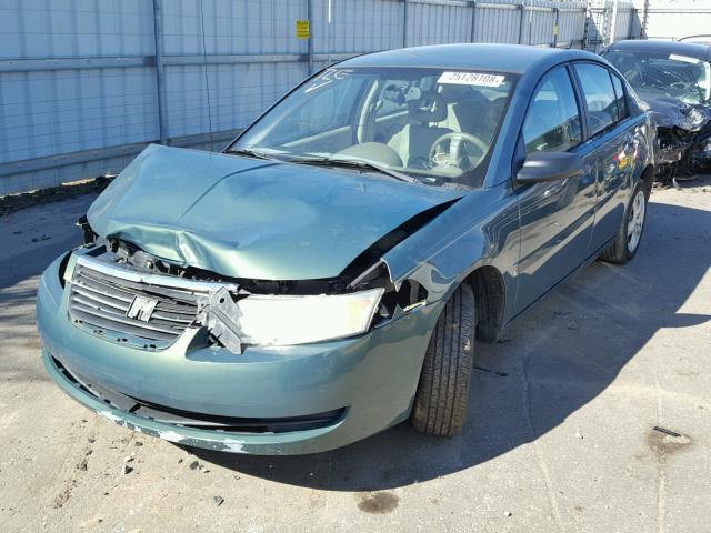 1G8AJ55F86Z130702 - 2006 SATURN ION LEVEL GREEN photo 2