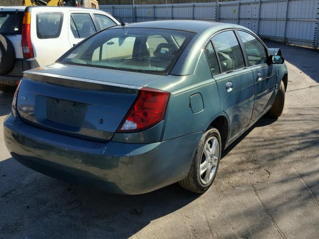 1G8AJ55F86Z130702 - 2006 SATURN ION LEVEL GREEN photo 4