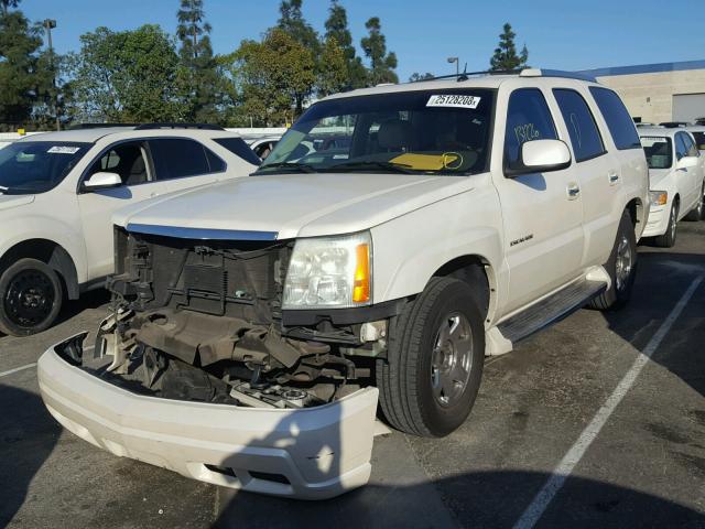 1GYEC63T05R125017 - 2005 CADILLAC ESCALADE L WHITE photo 2