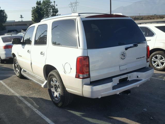 1GYEC63T05R125017 - 2005 CADILLAC ESCALADE L WHITE photo 3