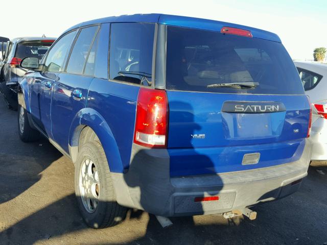 5GZCZ53424S888998 - 2004 SATURN VUE BLUE photo 3