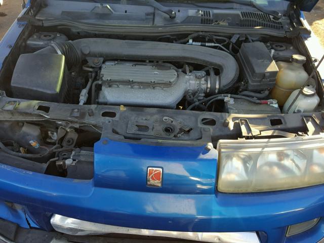 5GZCZ53424S888998 - 2004 SATURN VUE BLUE photo 7