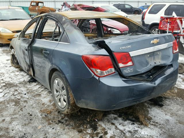 1G1PD5SH9C7279973 - 2012 CHEVROLET CRUZE LS BURN photo 3