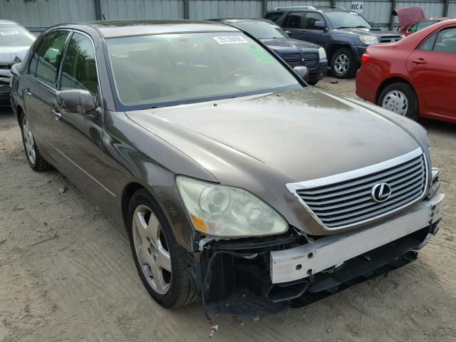 JTHBN36F455016654 - 2005 LEXUS LS 430 BROWN photo 1