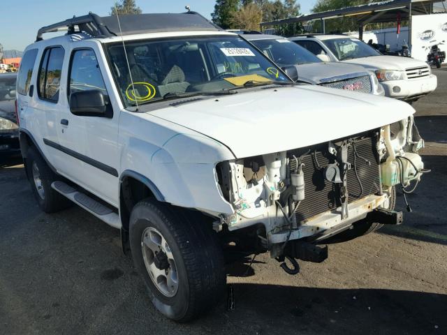 5N1ED28Y1YC598119 - 2000 NISSAN XTERRA XE WHITE photo 1