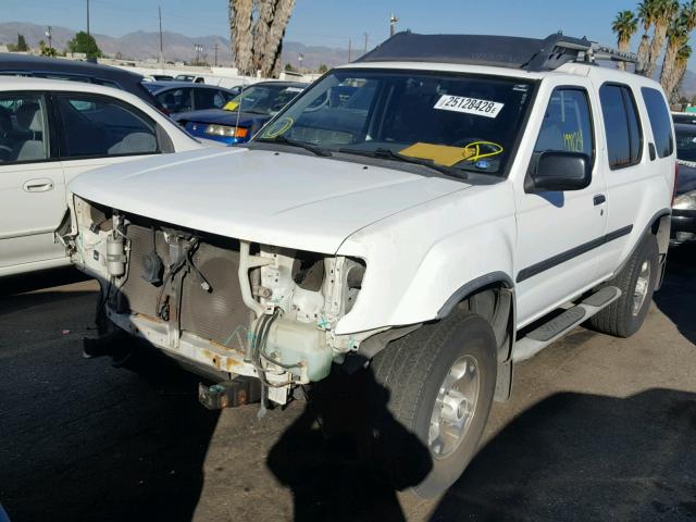 5N1ED28Y1YC598119 - 2000 NISSAN XTERRA XE WHITE photo 2