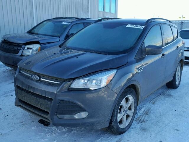 1FMCU9G97GUB77640 - 2016 FORD ESCAPE SE GRAY photo 2