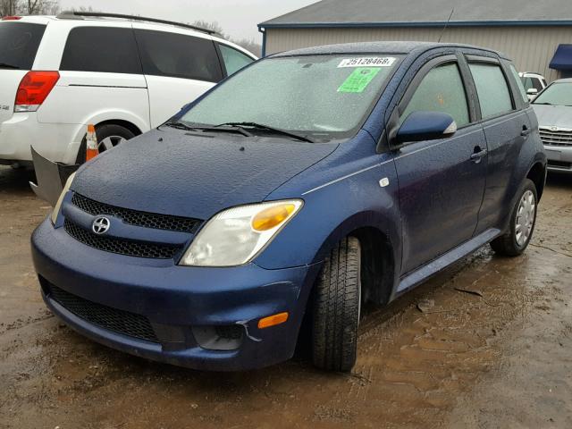 JTKKT624260147862 - 2006 TOYOTA SCION XA BLUE photo 2