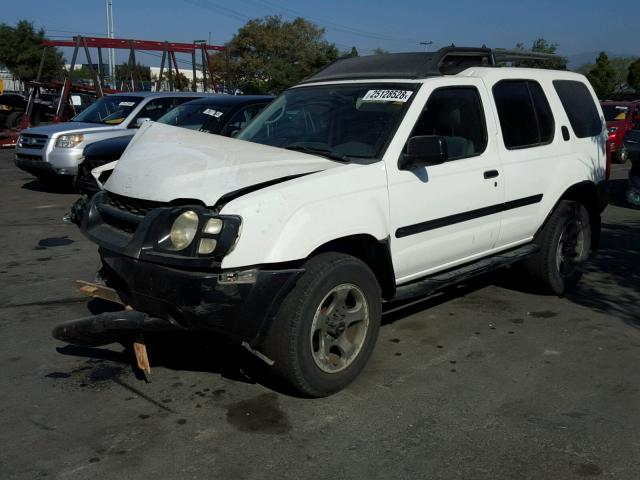 5N1ED28Y24C604827 - 2004 NISSAN XTERRA XE WHITE photo 2