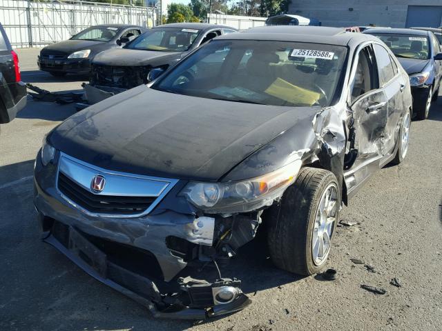 JH4CU2F61BC015681 - 2011 ACURA TSX BLACK photo 2