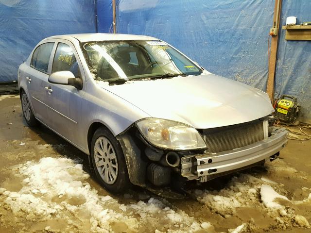 1G1AD5F54A7196969 - 2010 CHEVROLET COBALT 1LT SILVER photo 1