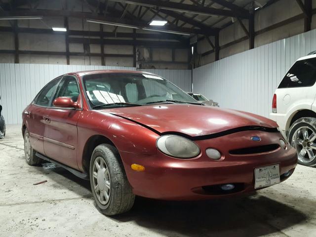 1FALP52U1VA260498 - 1997 FORD TAURUS GL RED photo 1