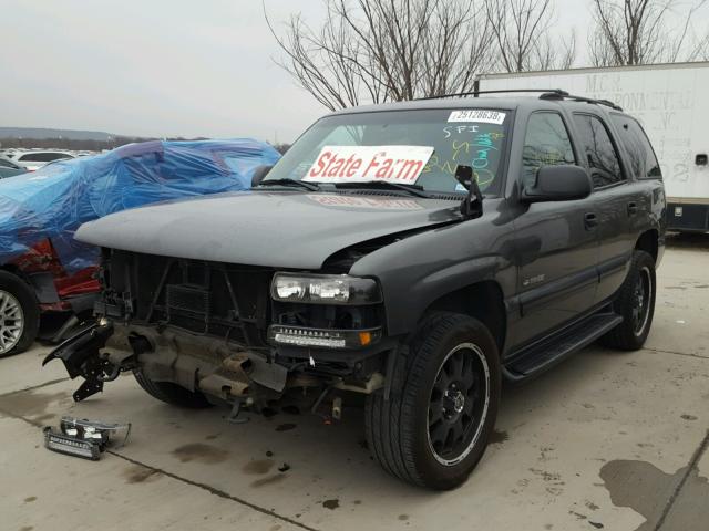 1GNEC13T31R183617 - 2001 CHEVROLET TAHOE C150 GRAY photo 2