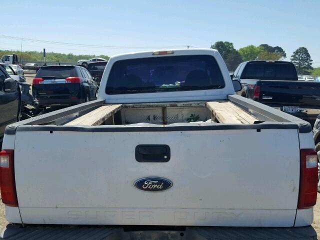 1FTNF21578EC21443 - 2008 FORD F250 SUPER WHITE photo 6