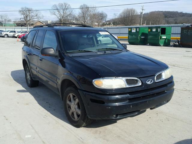 1GHDT13S822101428 - 2002 OLDSMOBILE BRAVADA BLACK photo 1