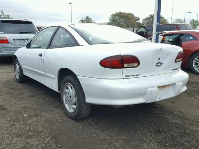 1G1JC1243W7237558 - 1998 CHEVROLET CAVALIER B WHITE photo 3