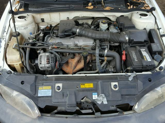 1G1JC1243W7237558 - 1998 CHEVROLET CAVALIER B WHITE photo 7