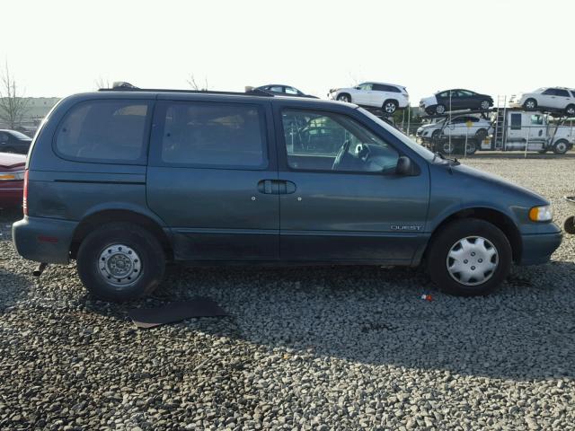 4N2DN11W8TD836659 - 1996 NISSAN QUEST XE BLUE photo 9