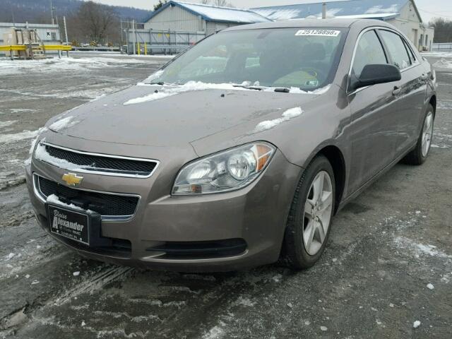 1G1ZA5EU8CF212362 - 2012 CHEVROLET MALIBU LS ყავისფერი ფოტო 2