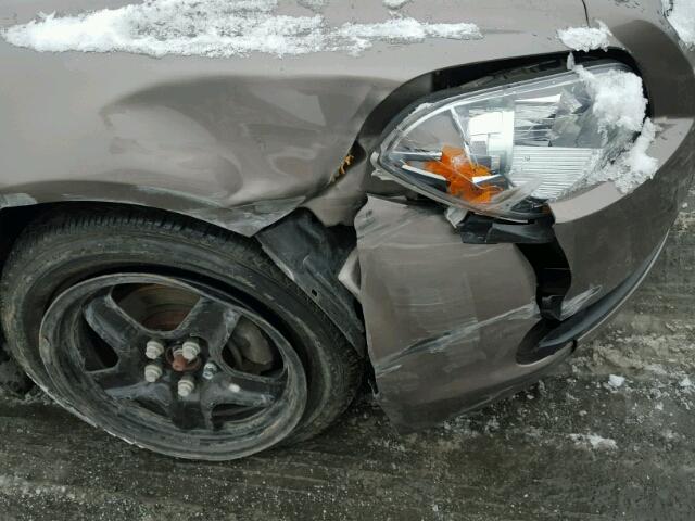 1G1ZA5EU8CF212362 - 2012 CHEVROLET MALIBU LS ყავისფერი ფოტო 9