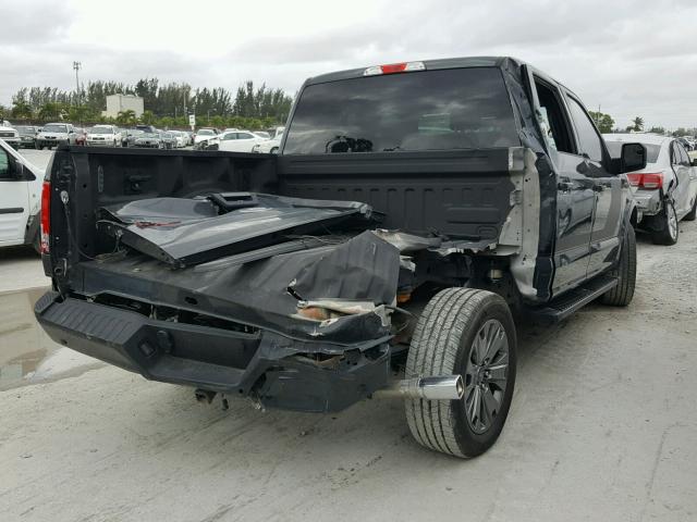 1FTEW1CF6GFD32039 - 2016 FORD F150 SUPER GRAY photo 4