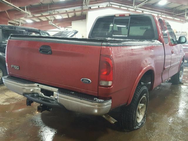 1FTPX18L6YNA73533 - 2000 FORD F150 RED photo 4