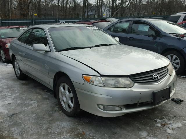 2T1CF22P82C593231 - 2002 TOYOTA CAMRY SOLA SILVER photo 1