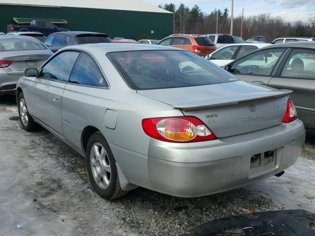 2T1CF22P82C593231 - 2002 TOYOTA CAMRY SOLA SILVER photo 3