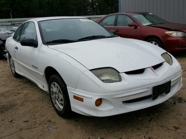 1G2JB1242Y7454956 - 2000 PONTIAC SUNFIRE SE WHITE photo 1