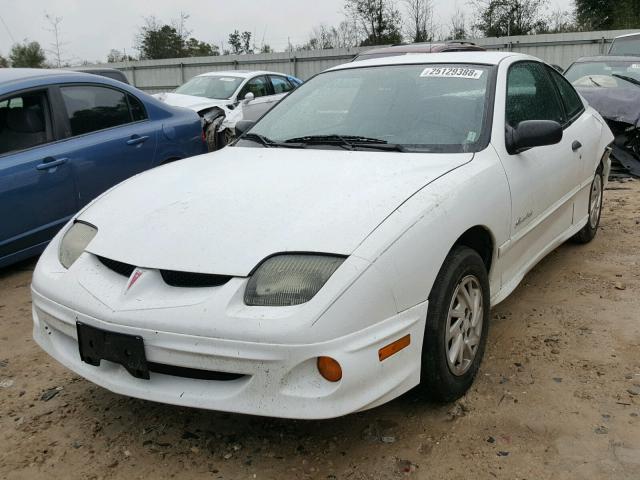 1G2JB1242Y7454956 - 2000 PONTIAC SUNFIRE SE WHITE photo 2