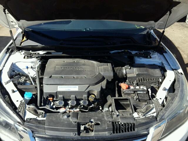 1HGCR3F89DA032271 - 2013 HONDA ACCORD EXL WHITE photo 7