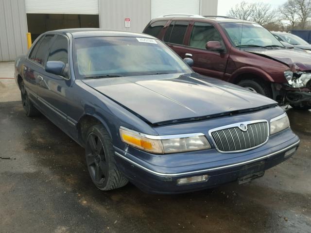 2MELM74W9VX643527 - 1997 MERCURY GRAND MARQ BLUE photo 1