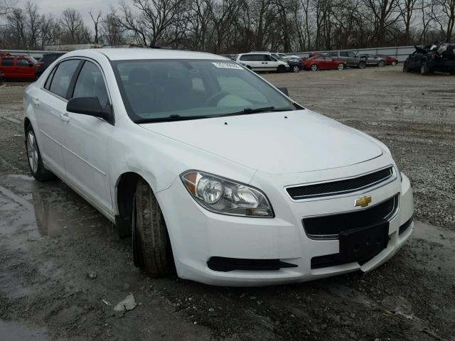 1G1ZB5E07CF150995 - 2012 CHEVROLET MALIBU LS WHITE photo 1