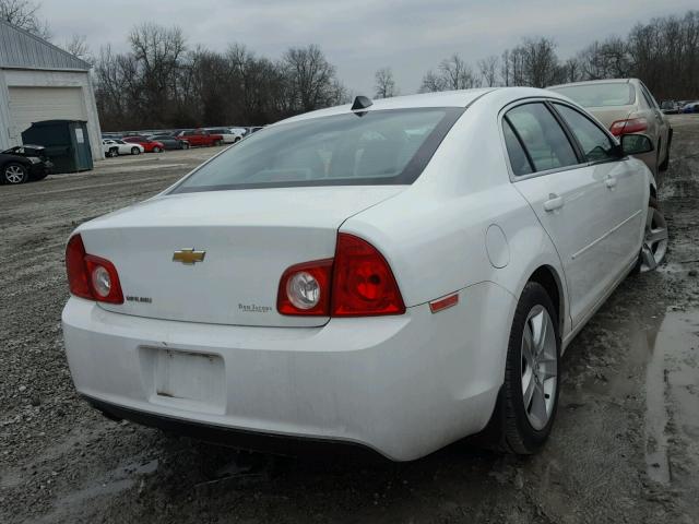 1G1ZB5E07CF150995 - 2012 CHEVROLET MALIBU LS WHITE photo 4