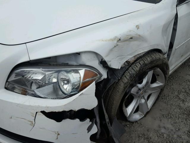 1G1ZB5E07CF150995 - 2012 CHEVROLET MALIBU LS თეთრი ფოტო 9