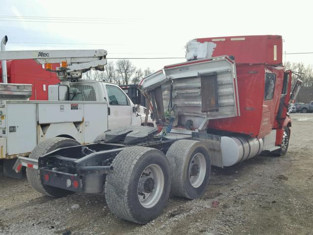 3HSDJSNR3GN001346 - 2016 INTERNATIONAL PROSTAR 红色 照片 4