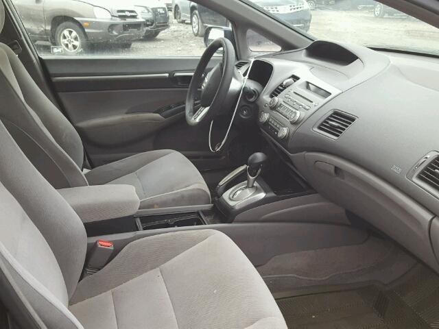 2HGFA16877H003785 - 2007 HONDA CIVIC EX ლურჯი ფოტო 5