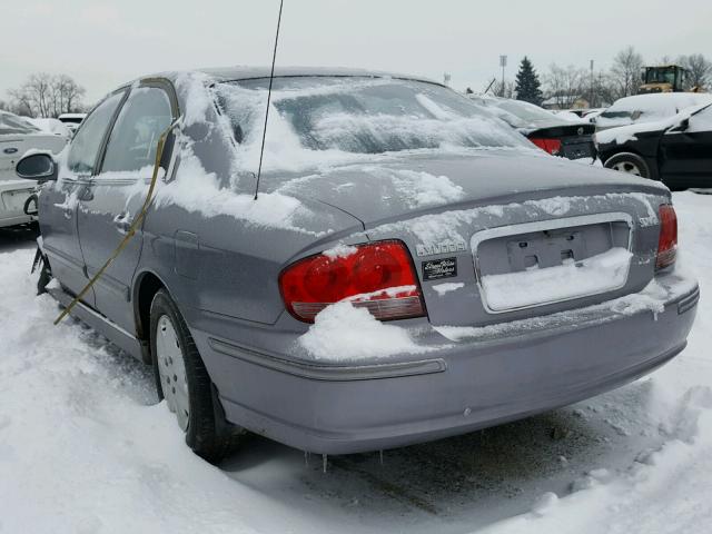 KMHWF25S35A127272 - 2005 HYUNDAI SONATA GL GRAY photo 3