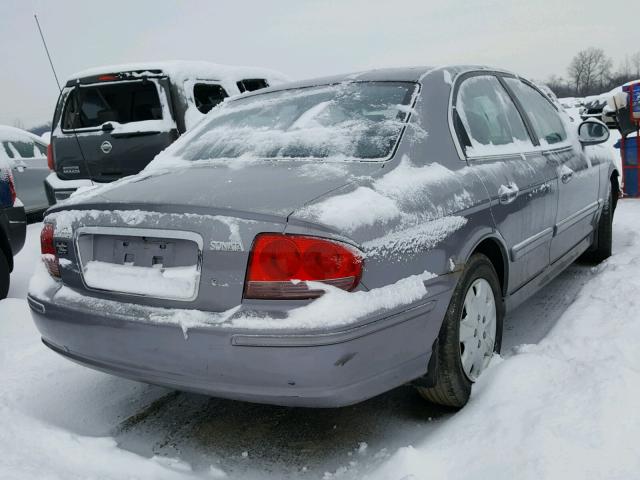 KMHWF25S35A127272 - 2005 HYUNDAI SONATA GL GRAY photo 4