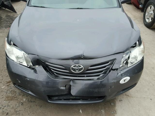 4T1BE46K57U150064 - 2007 TOYOTA CAMRY NEW GRAY photo 7