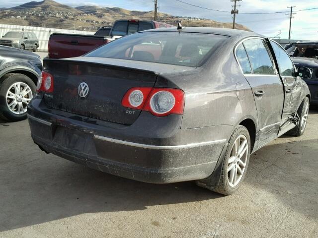 WVWEK73C78P109685 - 2008 VOLKSWAGEN PASSAT LUX GRAY photo 4