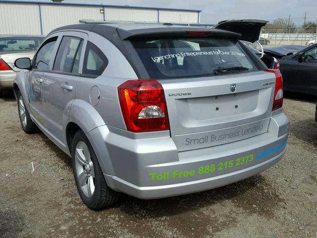 1C3CDWDA0CD531224 - 2012 DODGE CALIBER SX SILVER photo 3