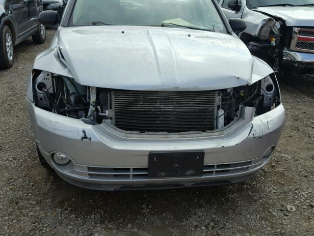 1C3CDWDA0CD531224 - 2012 DODGE CALIBER SX SILVER photo 9