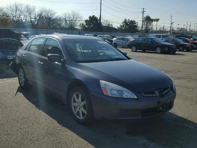 1HGCM66594A009403 - 2004 HONDA ACCORD EX GRAY photo 1