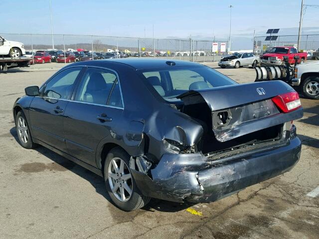 1HGCM66594A009403 - 2004 HONDA ACCORD EX GRAY photo 3