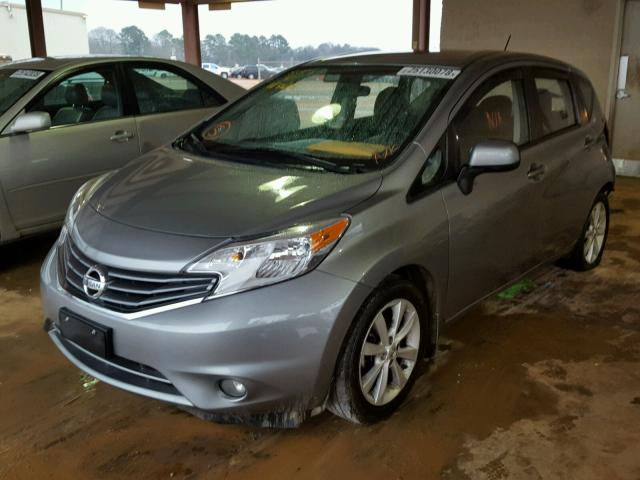 3N1CE2CP0EL423970 - 2014 NISSAN VERSA NOTE GRAY photo 2