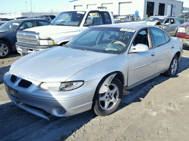 1G2WK52J92F136431 - 2002 PONTIAC GRAND PRIX ვერცხლისფერი ფოტო 2