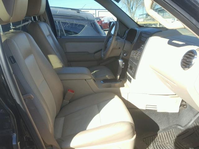 1FMEU53877UA10547 - 2007 FORD EXPLORER S BLACK photo 5